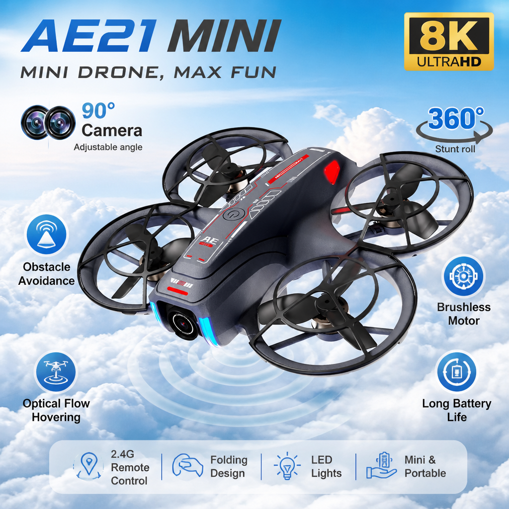Drone Battery Case - Introduction Drone GPS 8K Professional HD