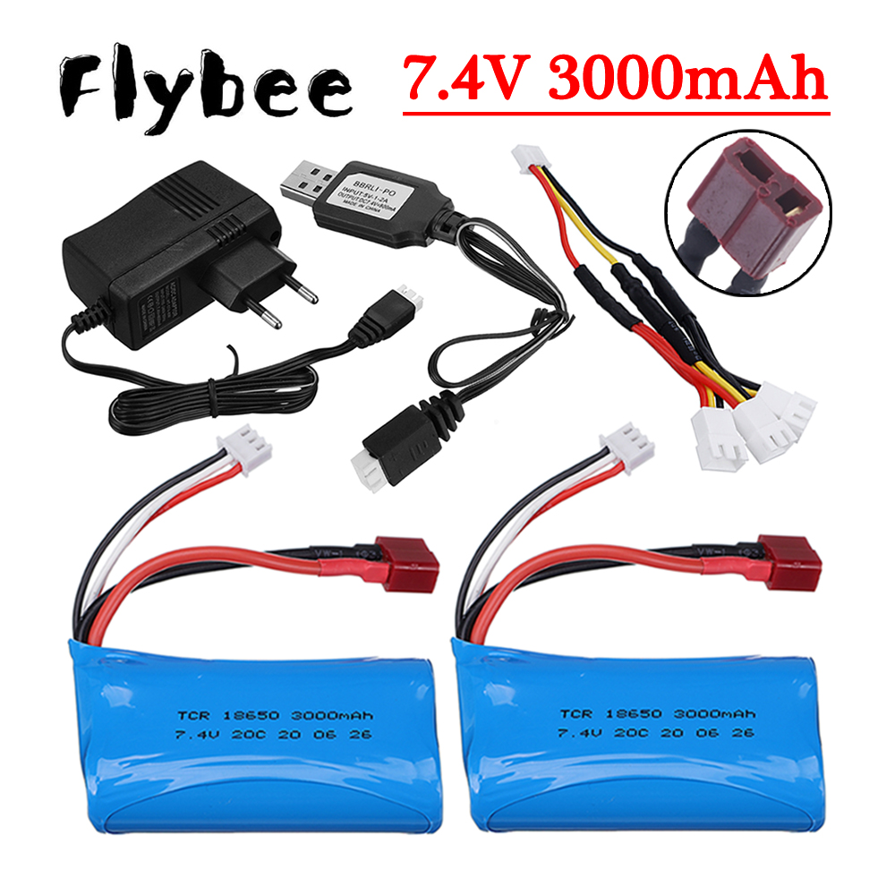 Drone Battery Li-Ion - 7.4V 3000mAh Li-ion Battery for Q46