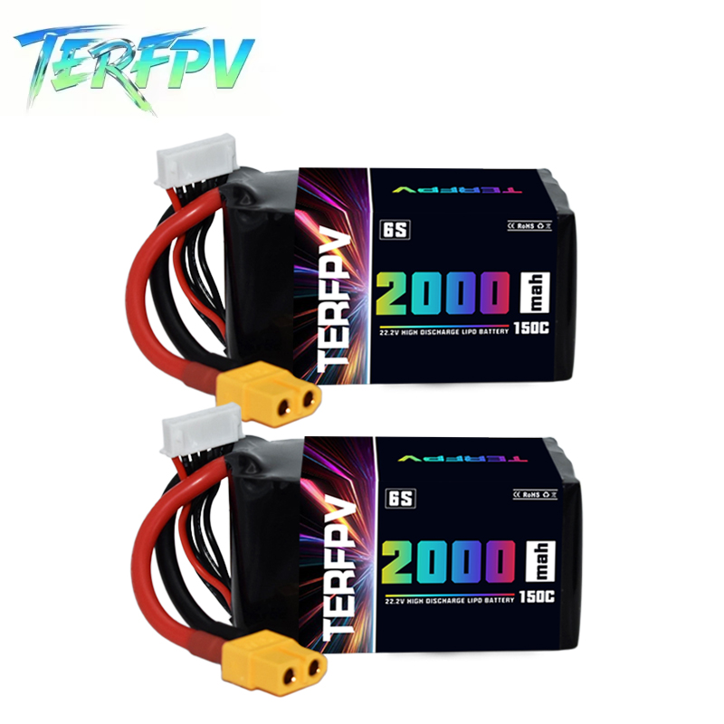 Drone Battery Lipo - TERFPV 6S 22.2V 2000mAh 150C/300C FPV