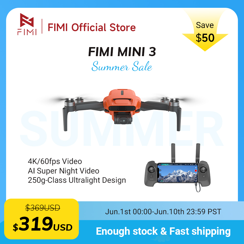 Drone Battery Li-Ion - FIMI MINI 3 Camere drone 4K